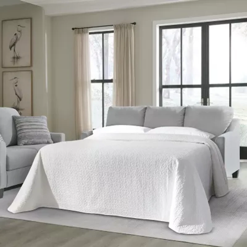 Signature Design by Ashley Adlai Queen Sofa Sleeper in Gray