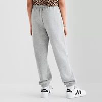 Xersion Fleece Little & Big Kid Girls Cinched High Rise Regular Fit Jogger Pant