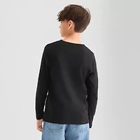 Thereabouts Little & Big Kid Boys Crew Neck Long Sleeve T-Shirt