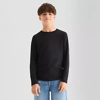 Thereabouts Little & Big Kid Boys Crew Neck Long Sleeve T-Shirt