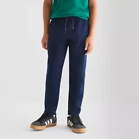 Xersion Double Knit Fleece Little & Big Kid Boys Tapered Regular Fit Fleece Pull-On Pant
