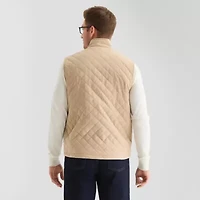 St. John's Bay Brushed Quilted Mens Heavyweight Puffer Vest