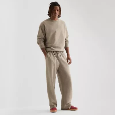 Arizona Mens Loose Fit Super Soft Fleece Pull-On Pant