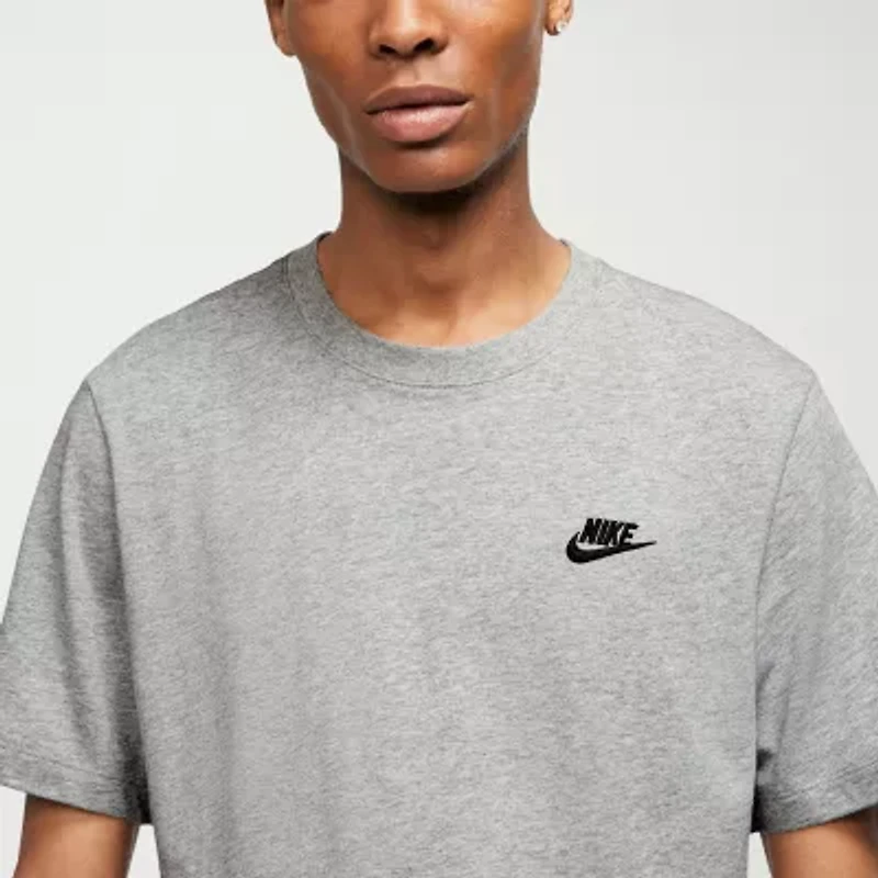 Nike Embroidered Logo Mens Crew Neck Short Sleeve Active T-Shirt