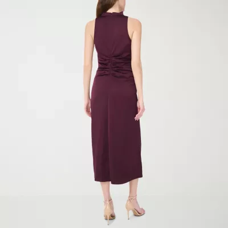 CeCe Womens Sleeveless Sheath Dress