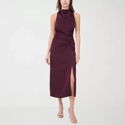 CeCe Womens Sleeveless Sheath Dress