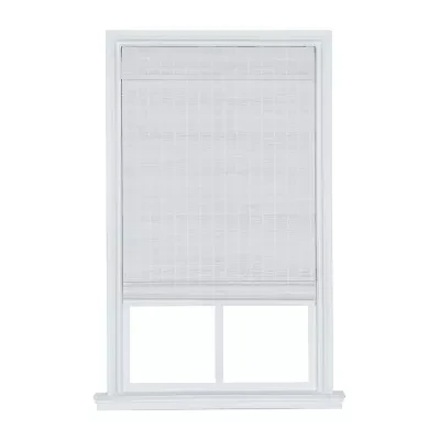 Home Basics Bayport Bamboo Cut-To-Width Light-Filtering Cordless Woven Wood Shade