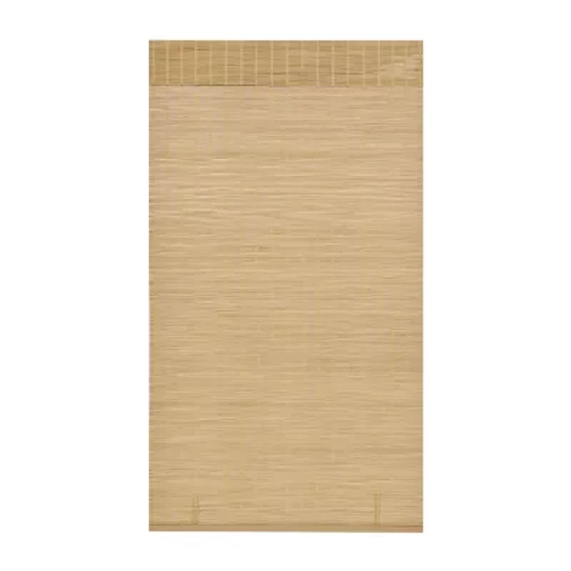 Home Basics Bayport Bamboo Cut-to-Width Light-Filtering Cordless Woven Wood Shade