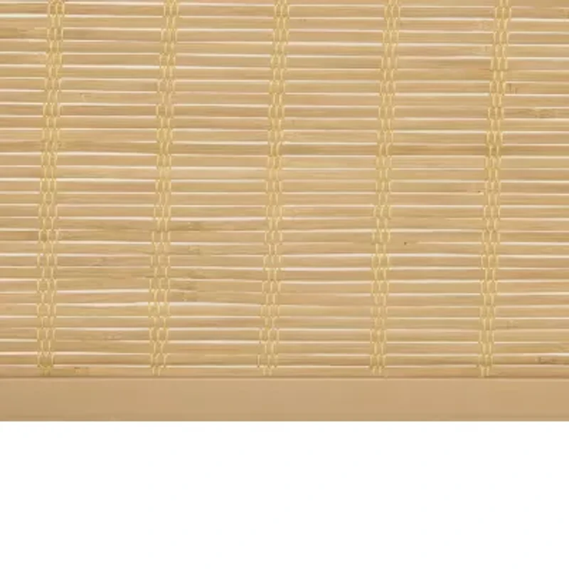 Home Basics Bayport Bamboo Cut-to-Width Light-Filtering Cordless Woven Wood Shade