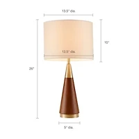 INK + IVY Chrislie Table Lamp