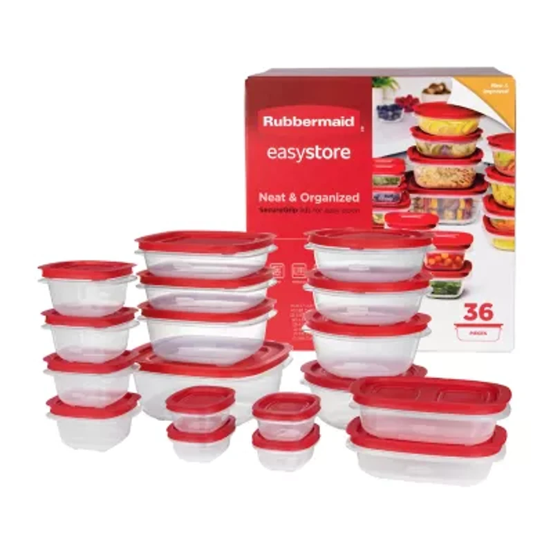 Rubbermaid Easy to Store 36-pc. Food Storage Set