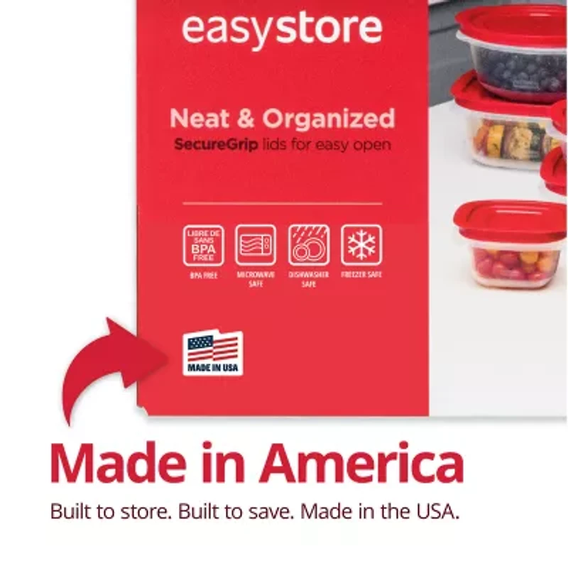 Rubbermaid Easy to Store 36-pc. Food Storage Set
