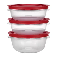 Rubbermaid Round 3-pc. Food Storage Set