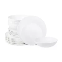 Stone + Lain Taglio -pc. Bone China Dinnerware Set