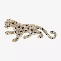Bijoux Bar Black Glass Pin