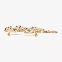 Bijoux Bar Black Glass Pin