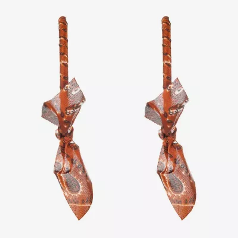 Bijoux Bar Womens 70mm Hypoallergenic Hoop Earrings