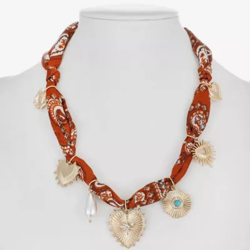 Bijoux Bar Womens 17 Inch Collar Necklace