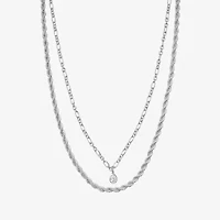 Rebecca Minkoff Womens 18 Inch Fashion Chain Necklace