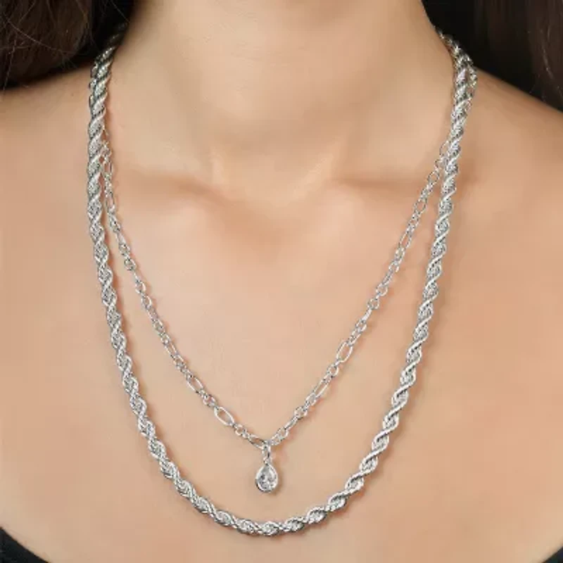 Rebecca Minkoff Womens 18 Inch Fashion Chain Necklace
