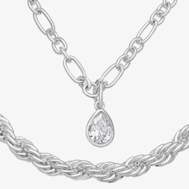 Rebecca Minkoff Womens 18 Inch Fashion Chain Necklace