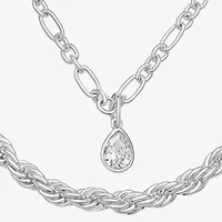 Rebecca Minkoff Womens 18 Inch Fashion Chain Necklace