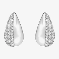 Rebecca Minkoff Womens White Cubic Zirconia 2 Pair Earring Set