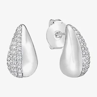 Rebecca Minkoff Womens White Cubic Zirconia 2 Pair Earring Set
