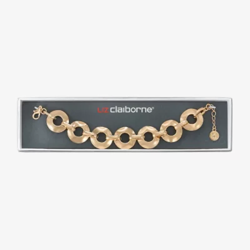 Liz Claiborne Womens Solid Link Bracelet