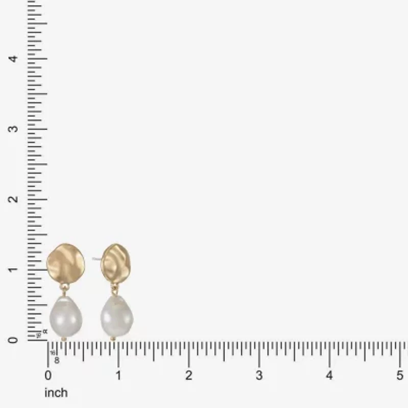 Liz Claiborne Womens Hypoallergenic Drop Earrings