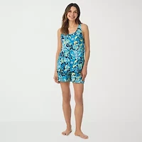Cuddl Duds Womens Sleeveless 2-pc. Pajama Set
