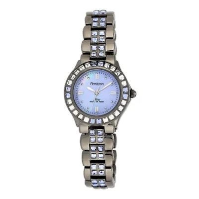 Armitron® Now® Womens Blue Crystal Watch
