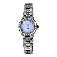 Armitron® Now® Womens Blue Crystal Watch