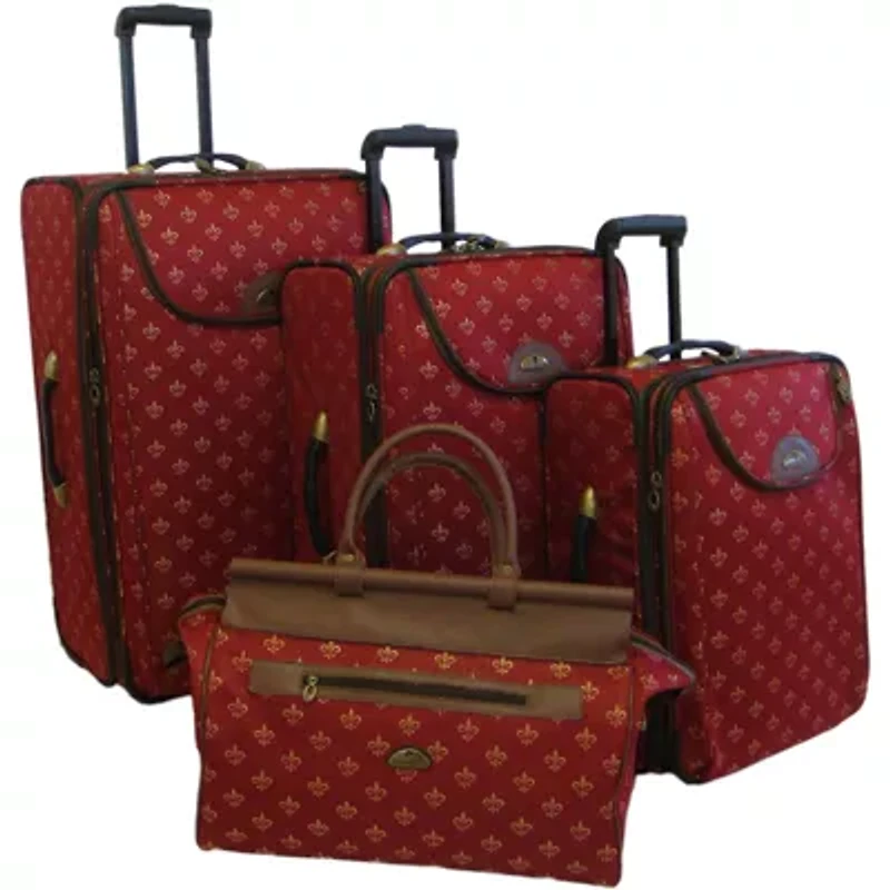American Flyer Lyon 4-pc. Expandable Upright Luggage Set