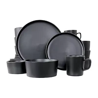 Elama Luxmatte 20-pc. Stoneware Dinnerware Set