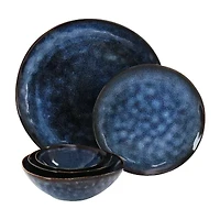 Elama Lucca 20-pc. Stoneware Dinnerware Set