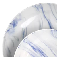 Elama Fine Marble 16-pc. Stoneware Dinnerware Set