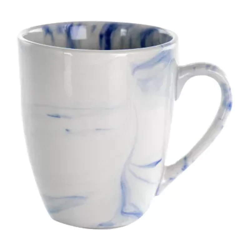 Elama Fine Marble 16-pc. Stoneware Dinnerware Set