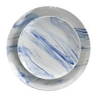 Elama Fine Marble 16-pc. Stoneware Dinnerware Set