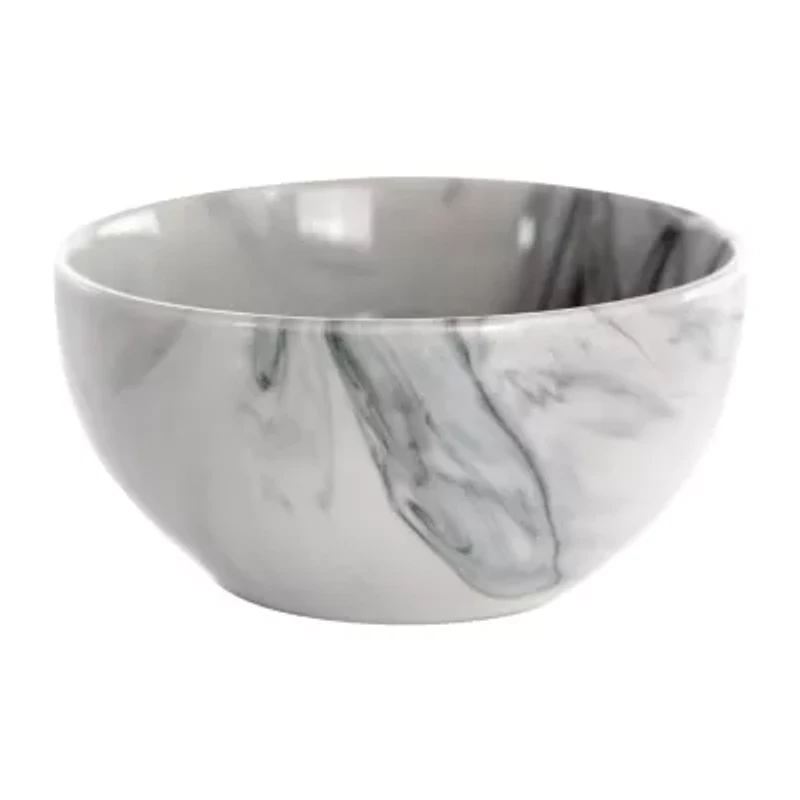 Elama Fine Marble Microwave Safe Dinner Set