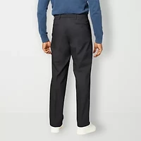 Dockers Signature Iron Free Khaki With Stain Defender Mens Comfort Waistband Relaxed Fit Flat Front Pant