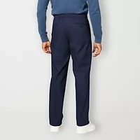 Dockers Signature Iron Free With Stain Defender Mens Comfort Waistband Relaxed Fit Flat Front Pant