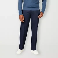 Dockers Signature Iron Free With Stain Defender Mens Comfort Waistband Relaxed Fit Flat Front Pant