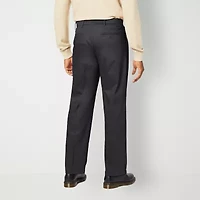 Dockers Signature Iron Free Khaki With Stain Defender Mens Comfort Waistband Relaxed Fit Pleated Pant