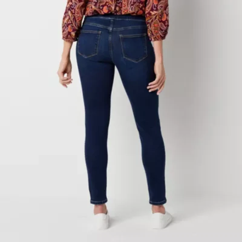 St. John's Bay Womens Mid Rise Jegging Jean