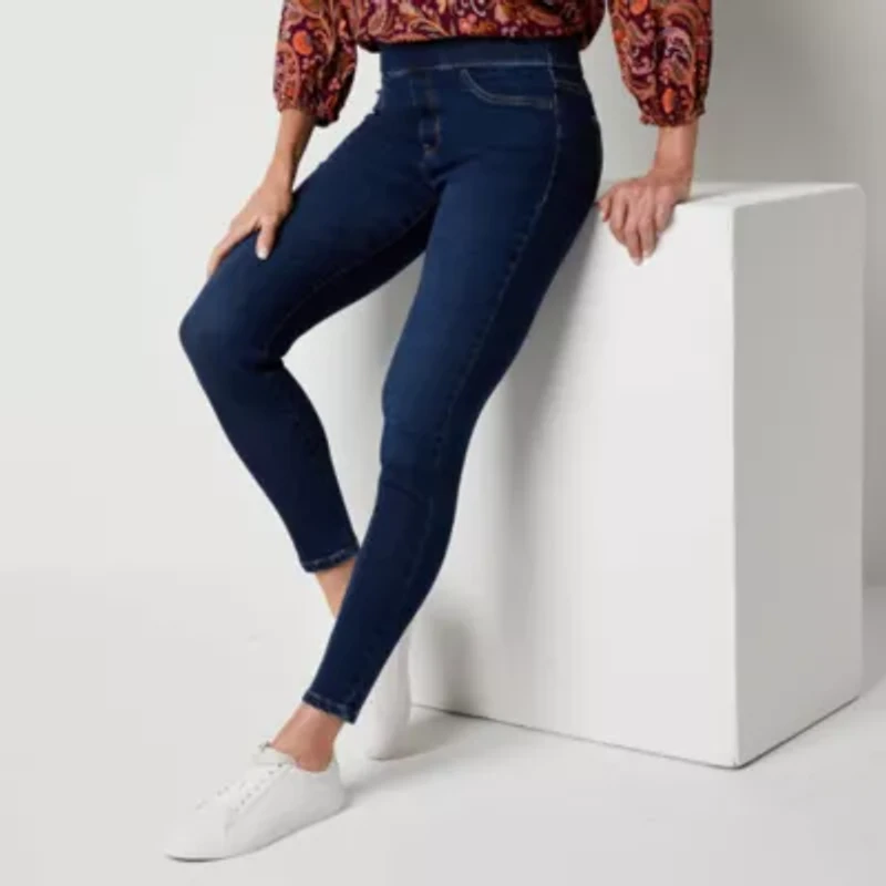 St. John's Bay Womens Mid Rise Jegging Jean