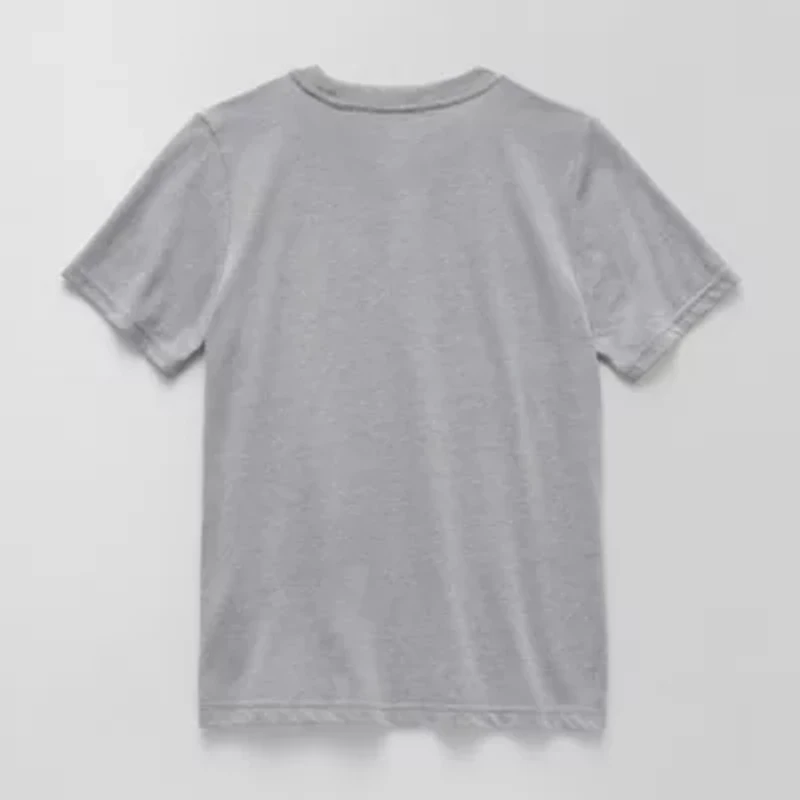 Thereabouts Little & Big Kid Boys Crew Neck Short Sleeve Regular Fit Graphic T-Shirt