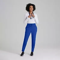 Barco One Bop513 Boost 3-Pocket Mid-Rise Jogger Womens Plus Tall Scrub Pant