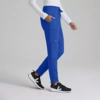 Barco One Bop513 Boost 3-Pocket Mid-Rise Jogger Womens Plus Tall Scrub Pant