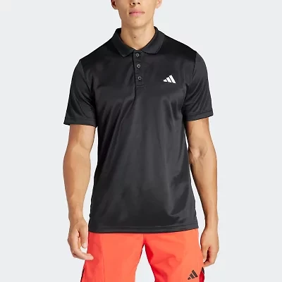 adidas Mens Regular Fit Short Sleeve Polo Shirt
